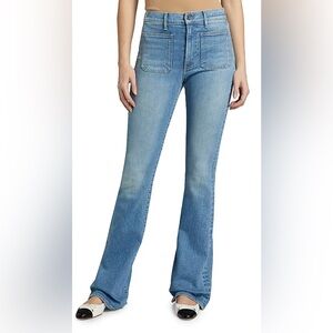 Veronica Beard Beverly High Rise Skinny Flare Jeans
